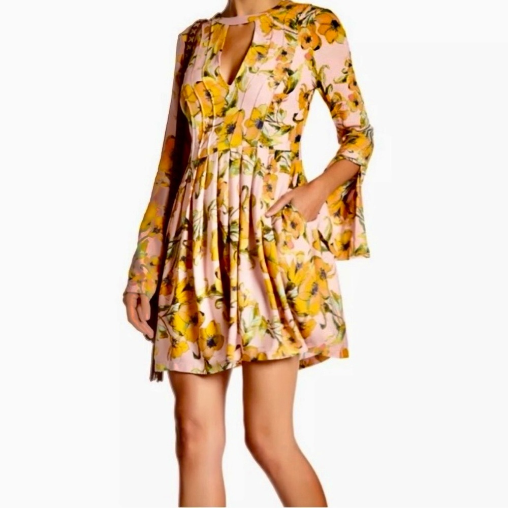 🍊EUC Free People Teagan Mini Dress.